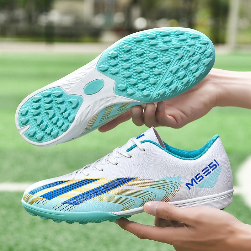 Ronaldos neue Europapokal-Fußballschuhe für Jungen und Mädchen, Kinder-TF-Nocken und lange Nocken, Jugend-Erwachsenen-Sneaker