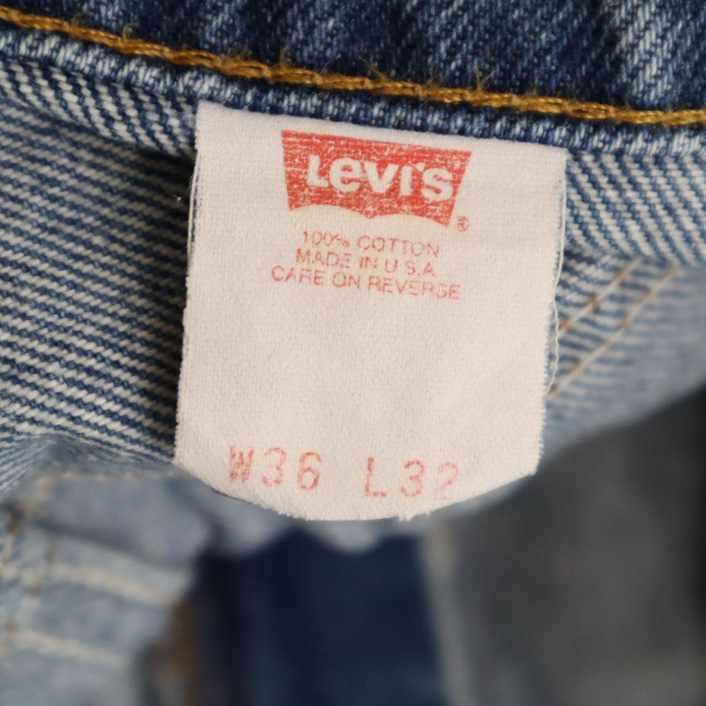 Levi's 90s 517 USA made orange tab old Straight denim pants W36 jeans Men's Used