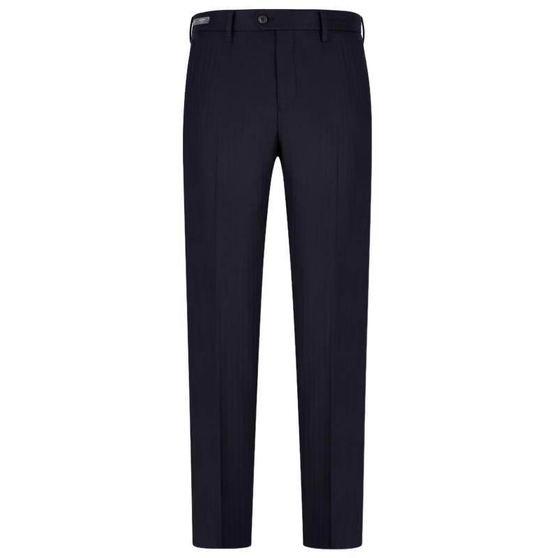 Joeone Men s 100% Lamb Wool Straight Suit Pants 34