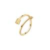 Adjustable 18K Gold Toe Rings For Women Beach Open Toe Rings Flower Arrow Tail Pinky Band Rings Barefoot Foot Jewelry