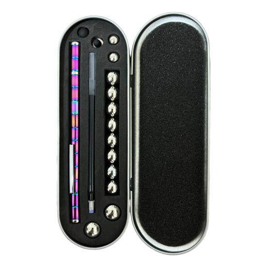 

Набор декомпрессионных ручек с магнитной сборкой, инструмент для снятия стресса, настраиваемые скульптуры, магнитная строительная ручка разноцветный