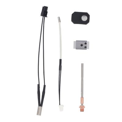 Kit Hotend Bloco Aquecedor Alumínio para Impressora 3D Prusa MK4 com Garganta Bimetálica Barra de Aquecimento