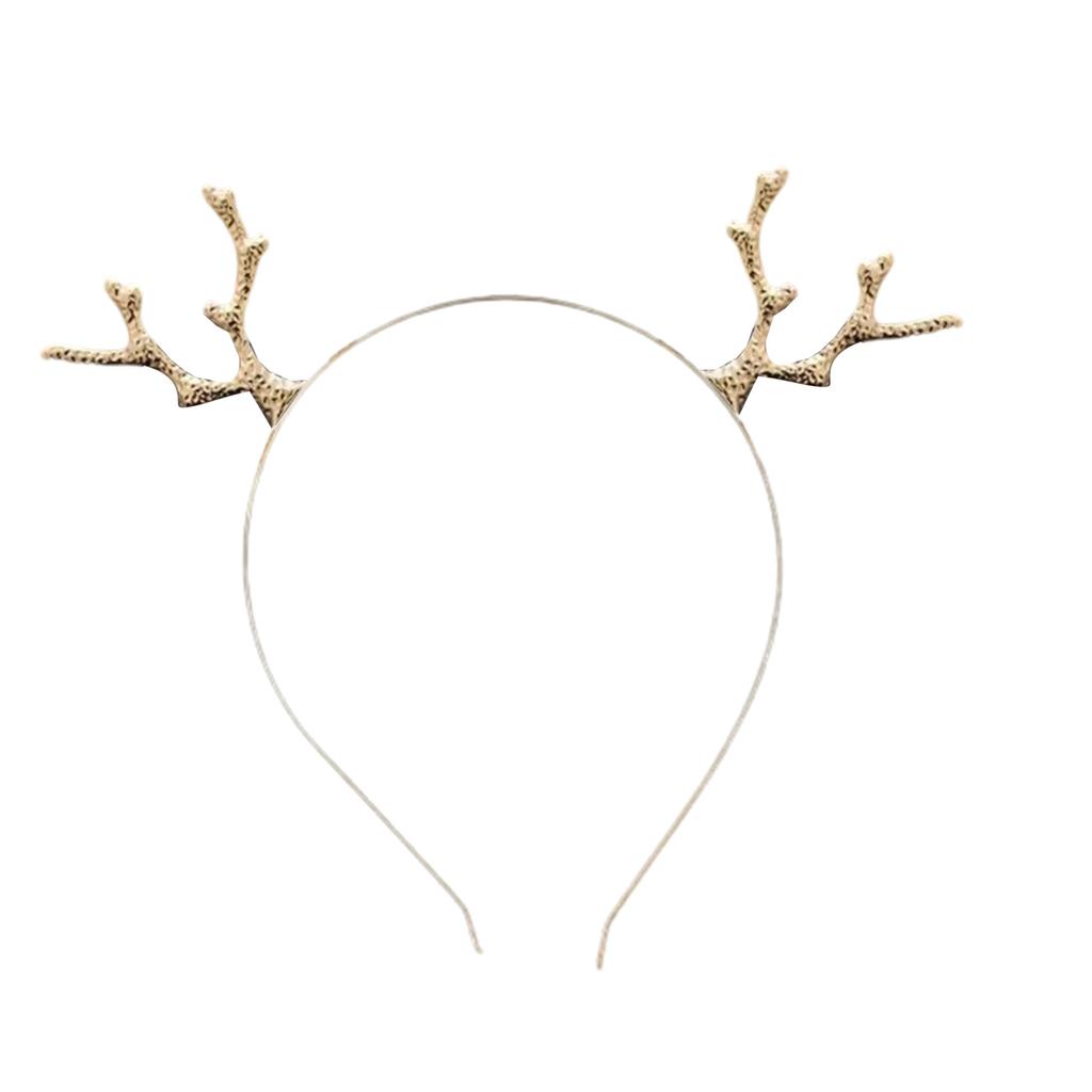 Stylish Christmas Headwear For Teens Girls Metal Hair Ornament Comfortable Wear Party Celebration
