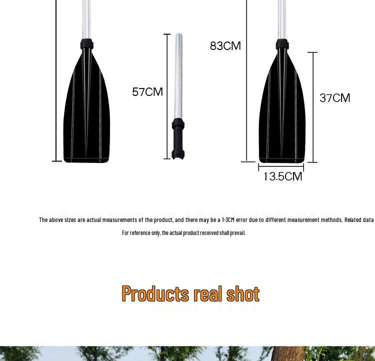 Aluminum Alloy Kayak & Boat Paddle for Inflatable Boats, Paddleboards, and Plastic Rowboats - Fast Delivery
