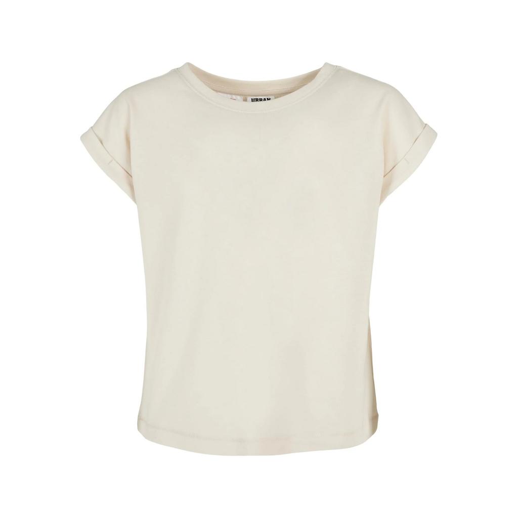 Urban Classics Girls Organic Extended Shoulder T-Shirt