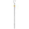 Retractable Clothes Rod Clothing Hanger Reach Pole Adjustable Lightweight Aluminum Reach Pole for Drying Clothes( Random Color )
