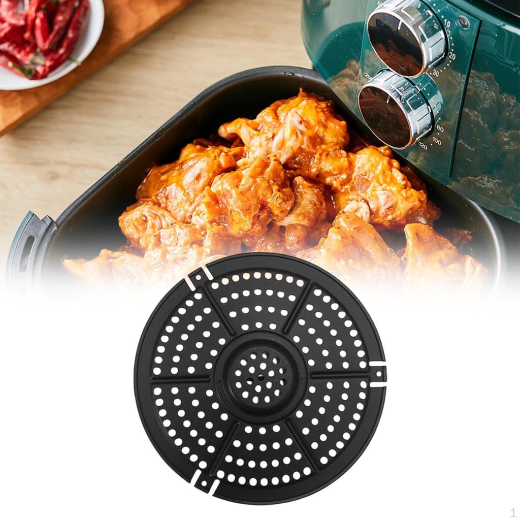 Friteuse Grill Pan Zubehör Grillen Tablett Kochen Crisper Platte Rost Einsatz für Pizza