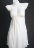 Lace Trim Padded Strappy Nightgown - Women's Spring/Summer/Autumn Collection, Front Button, Sexy & Elegant Style