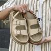 Fashion Comfortable Men's Sandals New Summer Beach Shoes Non-slip Soft Sole Outdoor Sandals Fashionable Casual Shoes Wading Aqua Flats