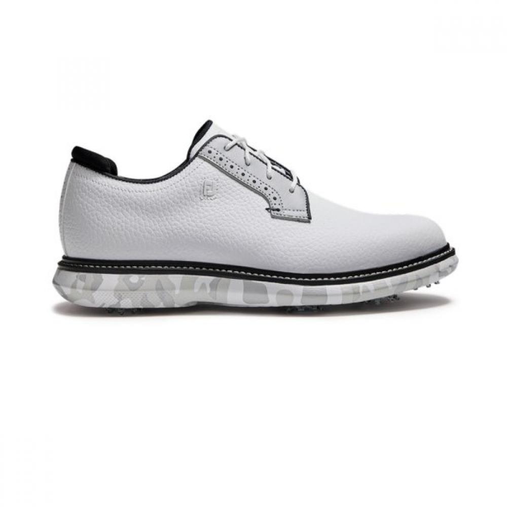 Footjoy Tradition Blucher White Grey Camo 57953 250