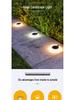 Waterproof Solar Folding Ground Lights for Courtyard, Staircase, and Garden