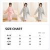 MARBEINE Kids' Bathrobe, Towel Fabric Pajamas for Boys and Girls, Solid Color, Junior, Open-Front, Bath Towel, Soft and Fluffy, Loungewear for Kids