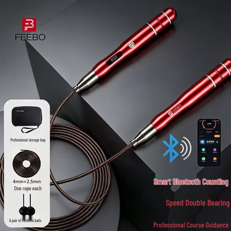 FEEBO Smart Bluetooth Counting Skipping Rope