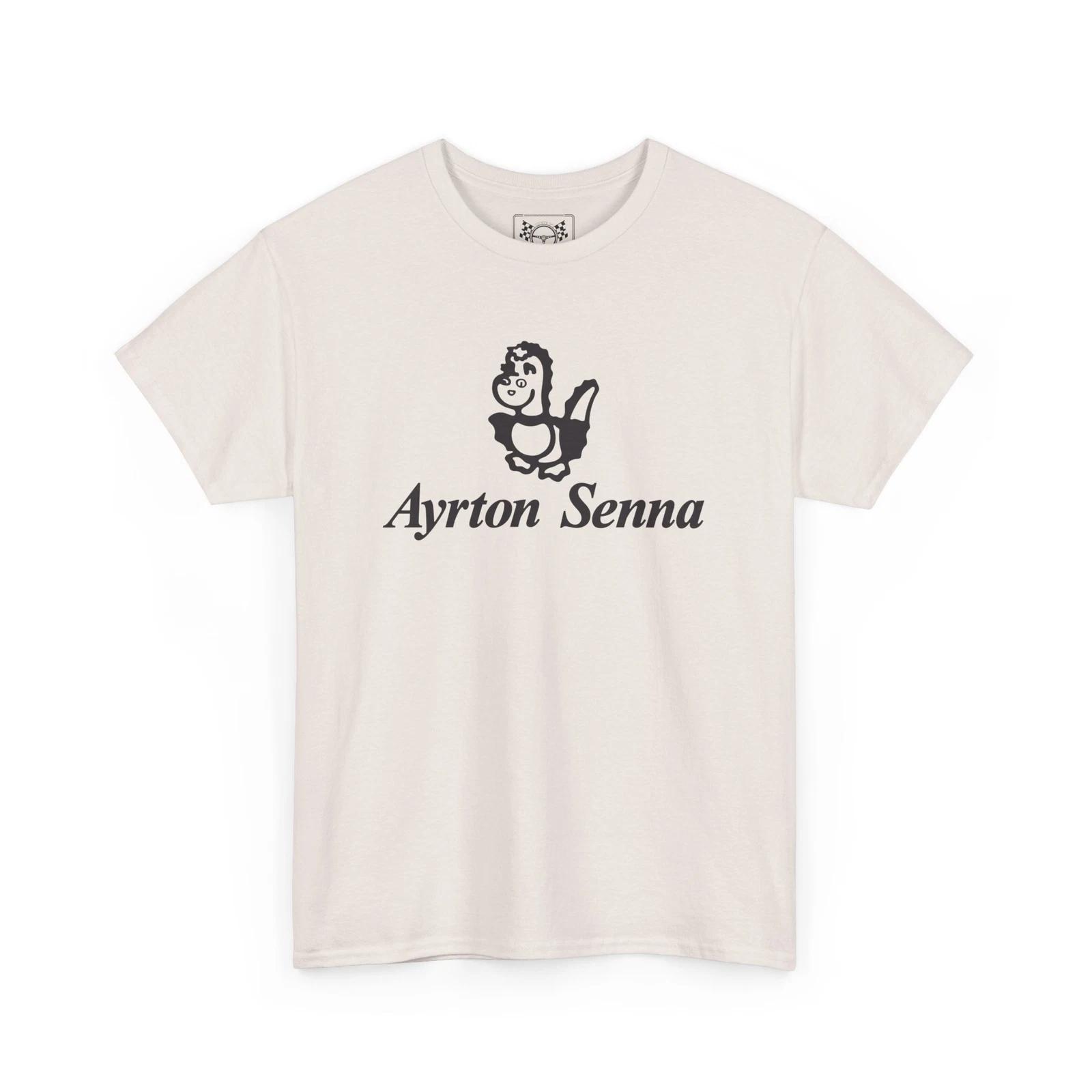

Ayrton Senna Dragon Design T-Shirt - Formula Lotus Vintage Tee - Race Fans Gift S