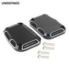 Motorcycle Front Rear Brake Reservoir Master Cylinder Covers For Harley Touring Road King Electra Street Glide FLH FLRT V-Rod