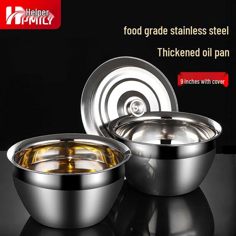 HPMILY Stainless Steel Oil Storage Drum with Lid