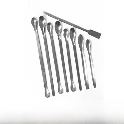 Stainless Steel Double-Headed and Single-Headed Medicine Sampling Spoon Set (22CM) - 3 Pack