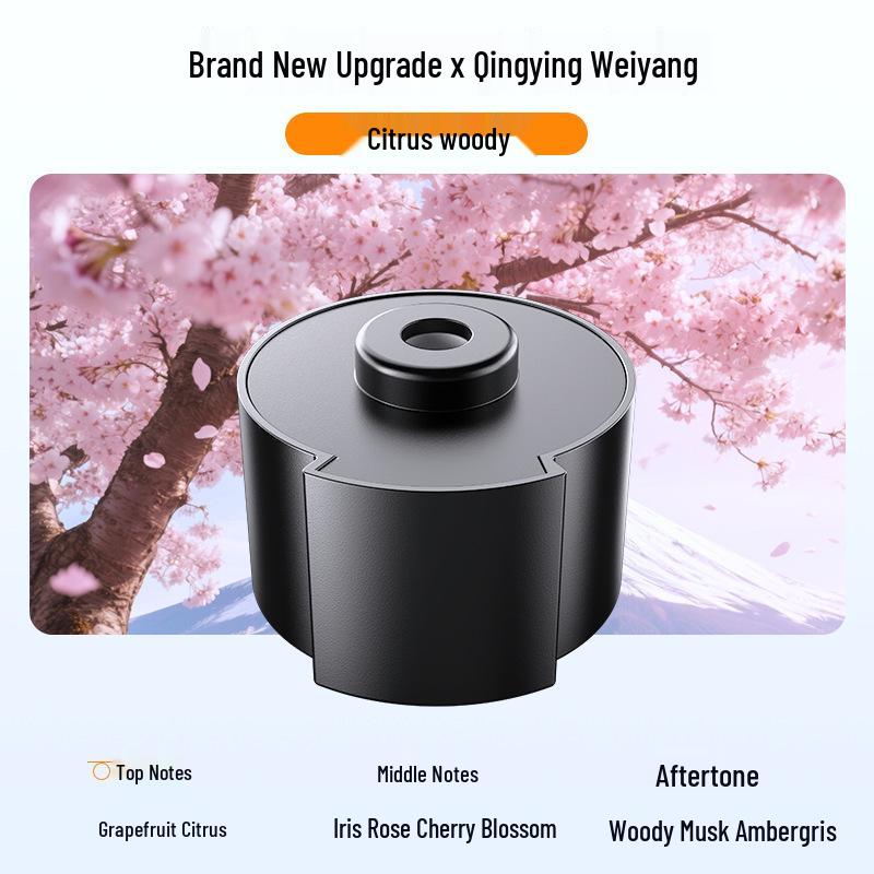 New 2026 Car Air Freshener & Ambient Light Automatic Fragrance Spray Deodorizer Ornament