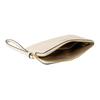 Coach Corner Zip 16 Metal Logo Zipper Wristlet Women Wristlet White CV396-IMCHK