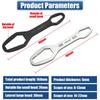 8-24mm Universal Torx Wrench Board Adjustable Double-head Torx Spanner Self-tightening Glasses Wrench Multi-purpose Hand Tools