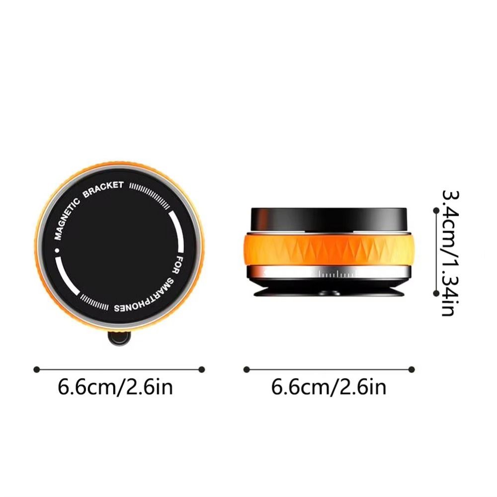 Dual 180° Adjustable Angles Vacuum Suction Phone Holder Folding Vacuum Suction Stand  Automobile
