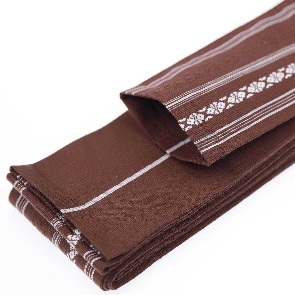 Obi Kenjo pro tradiční japonský obřad Tying Dark [TOuWA] Pánské (Sash), Bavlna, Vzor, Muži, Pánové, Yukata, Kimono, Kyudo, Oblečení,