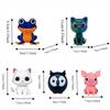 Cute Eyewear Display Rack 3D Printed Pig Glasses Stand Creative Cat Eyeglass Holder  Students