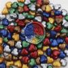 100pcs Fat Love Lacquer Wax Grains Heart-shaped Mixed Color DIY Hand Accounts Envelopes Sealed Wedding Invitation Decoration