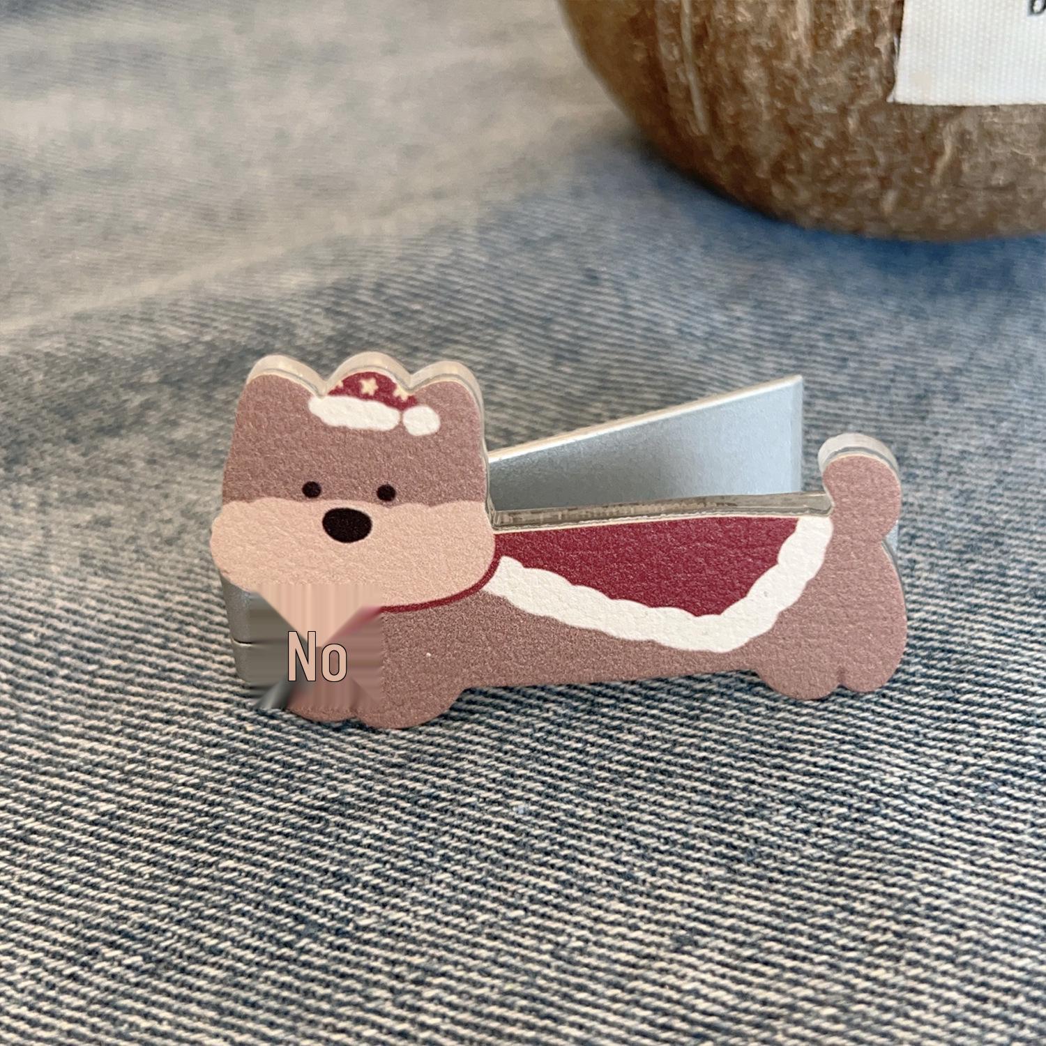 

Ins Style Cute Cartoon Pet Magnetic Acrylic Phone Holder, Foldable & Portable Universal Stand