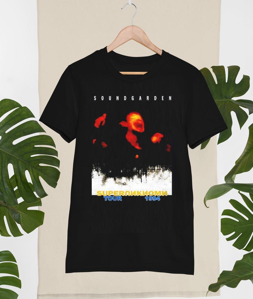 Soundgarden Superunknown Tour 1994 Vtg T-Shirt All Size S to 5XL 1T179 Unisex T-Shirt M