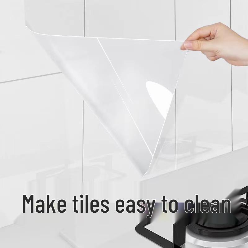 Waterproof, Oil & Fire Resistant Kitchen Cabinet Foil Stickers - Thick, High-Temperature, Self-Adhesive, Moisture & Mildew Proof.