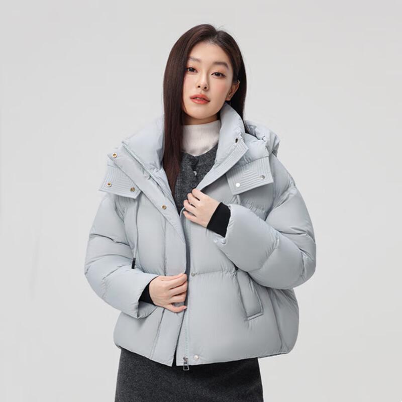 SNOWFLYING Women's Short Puffer Down Jacket