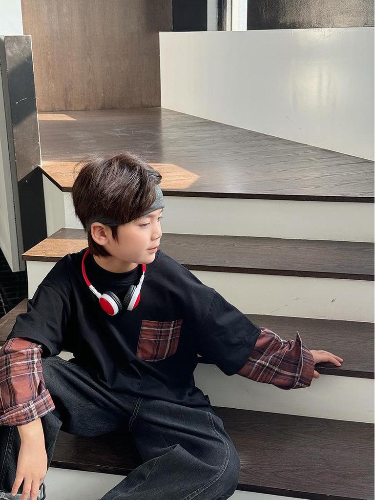 Boys' Versatile Spring Denim Pants - Cool, Handsome, Loose Casual Korean Street Style