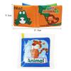 Baby Soft Cloth Book 0-36 Month Montessori Early Educational Toys for Kids Fruits Animal Numbers Food Cognitive Book for Toddler