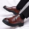 Fashion Men Dress Shoes lace up oxfords Patent Leather Luxury Fashion Groom Wedding Shoes Men outdoor italian style Oxford Shoes men