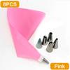 24 PCS Silicone Piping Bags Set with Spout Tips for Cake Decorating Professional Baking Pastry Tools Kit