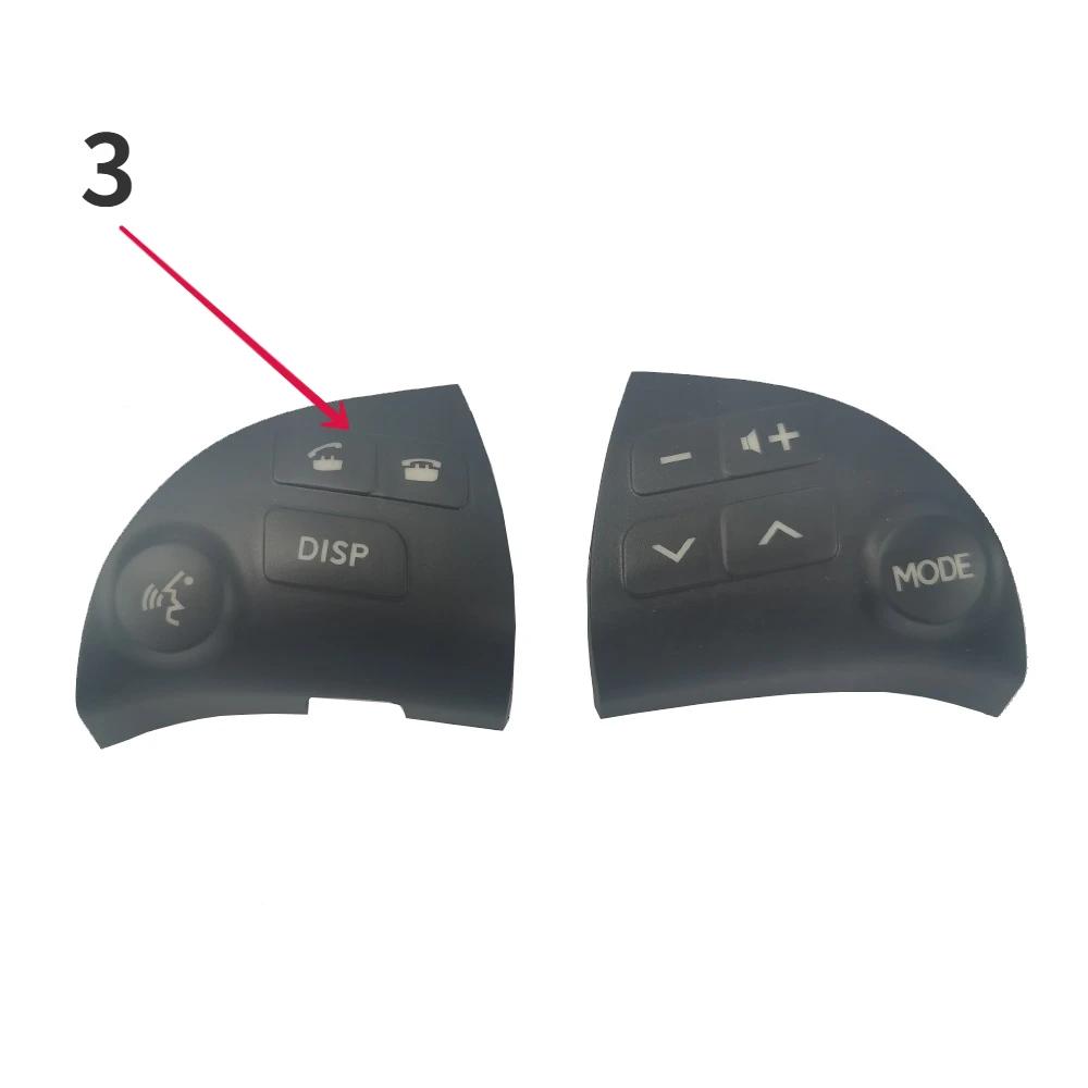 2pcs 240 Multifunctional Bluetooth Speaker Button Switch For Toyota Lexus ES350 Steering Wheel Button 84250-33190