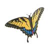Yousheng 3D Printed Butterfly Refrigerator Magnet DIY Home Kitchen Locker Fridge Monarch Tiger Swallowtail Blue Butterfly Magnetic Decoration Ornament