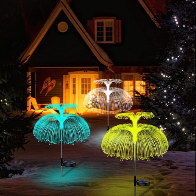Solar Color-Changing Jellyfish Garden Lights