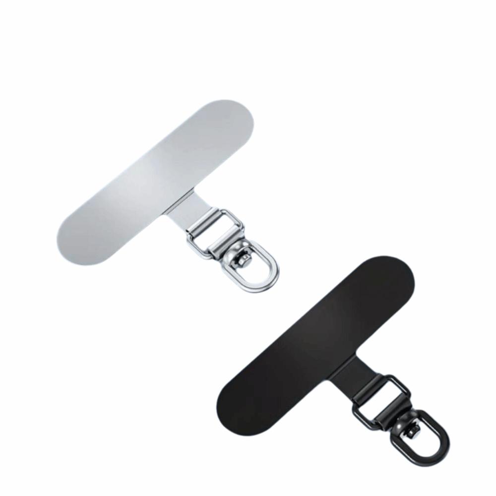 5Pcs 360° Rotating Phone Tether Tab Stainless Steel Phone Patch Gasket Phone Accessory