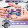 Fidget Spinner Toys for Adults Teen Boy, Metal Silent Figette Office Desk Toy Quiet Cool Gadgets Stuff Gifts for Teen Kid Anxiety Stress Relief