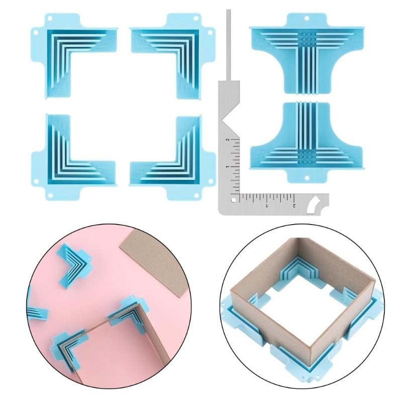 Stainless Steel Corner Brackets For Chipboard Box Connectors for Woodworking Projects Easy Installation