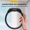 4 Digital Code Bicycle Cable Lock Anti-theft Alloy Steel MTB Road Bike Cable Code Combination Password Lock Security Padlock