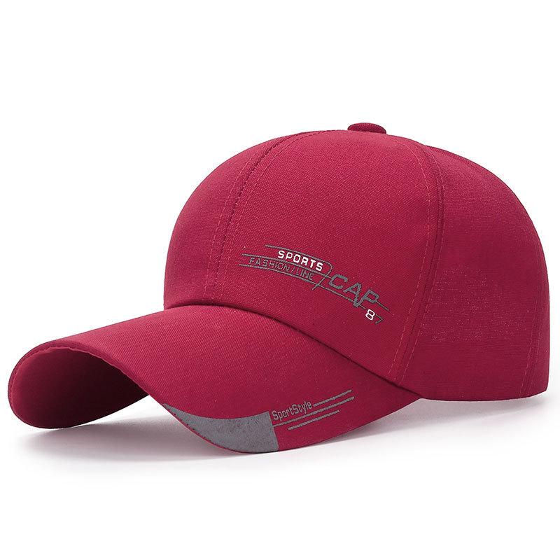 Spring Extended Brim Baseball Cap - Unisex Casual Sun Protection Hat