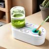 1pc Professional Automatic Brush Cleaner with One-Touch Water Change System - Suitable for Watercolor and Acrylic Paints, Essential Tool for Artists