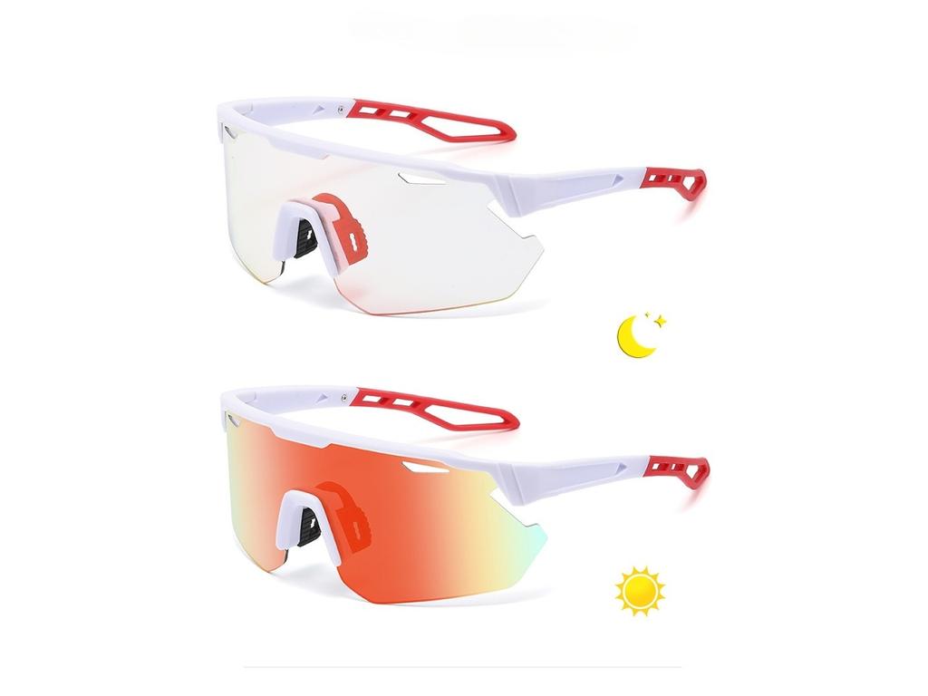 Bicycle sunglasses, photochromic sunglasses for men and women, UV protection,1 item