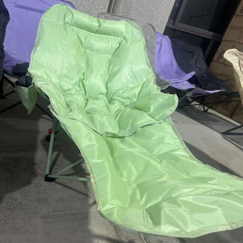 ZISIZ Padded High-Back Folding Moon Chair