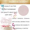 Happy 50th Birthday Cake Topper - Rose Gold Glitter 50th Birthday Cake Decorating Supplies for Women, Cheers to 50 Years Decor for 50 Anniversary