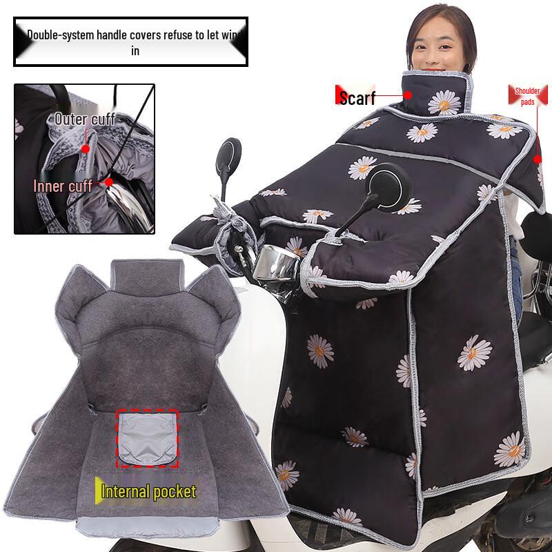 Electric Scooter Winter Windproof Leg Apron