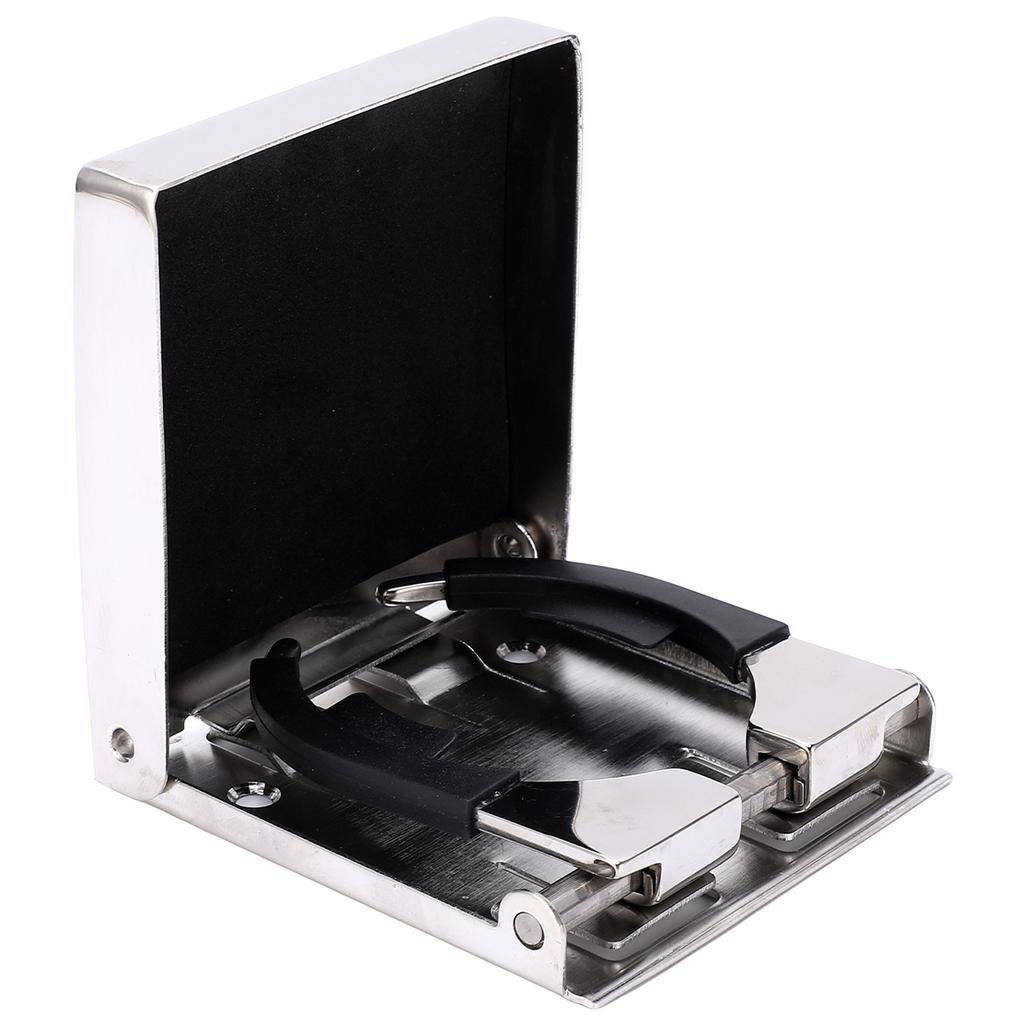 Stainless Steel Folding Drink Holder with Mount Screws Universal Cup Holders for Marine Boat